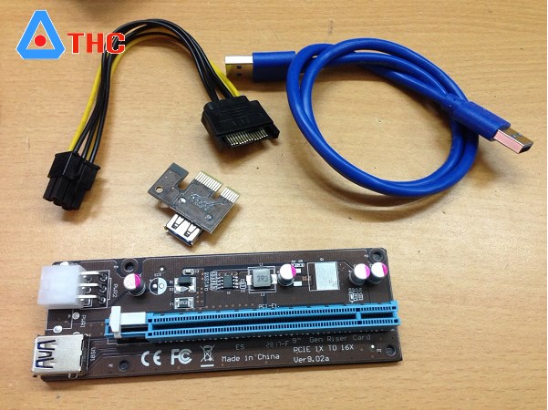 Tại sao nên dùng card mở rộng đồ họa PCIE 1X to 16X Riser khi cày tiền ảo